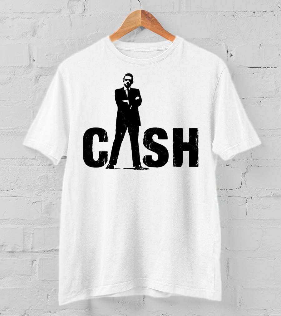 Cash Silhouette Icon Standing Tall T-Shirt