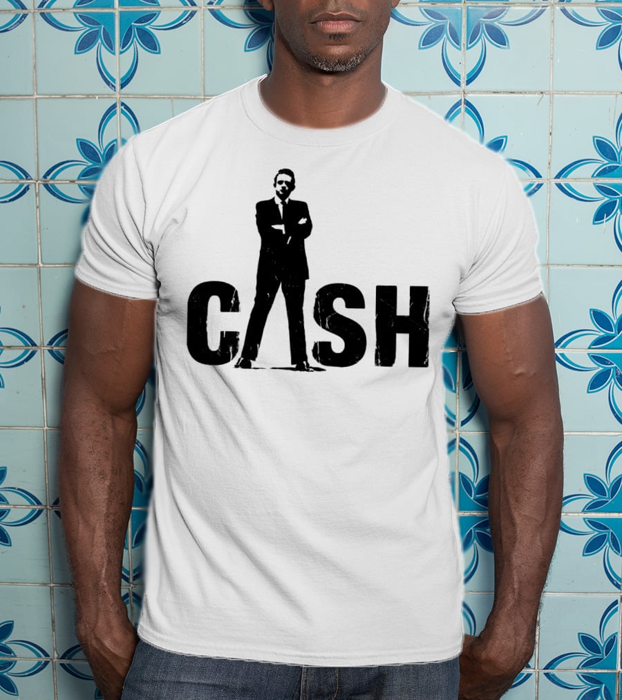 Cash Silhouette Icon Standing Tall T-Shirt