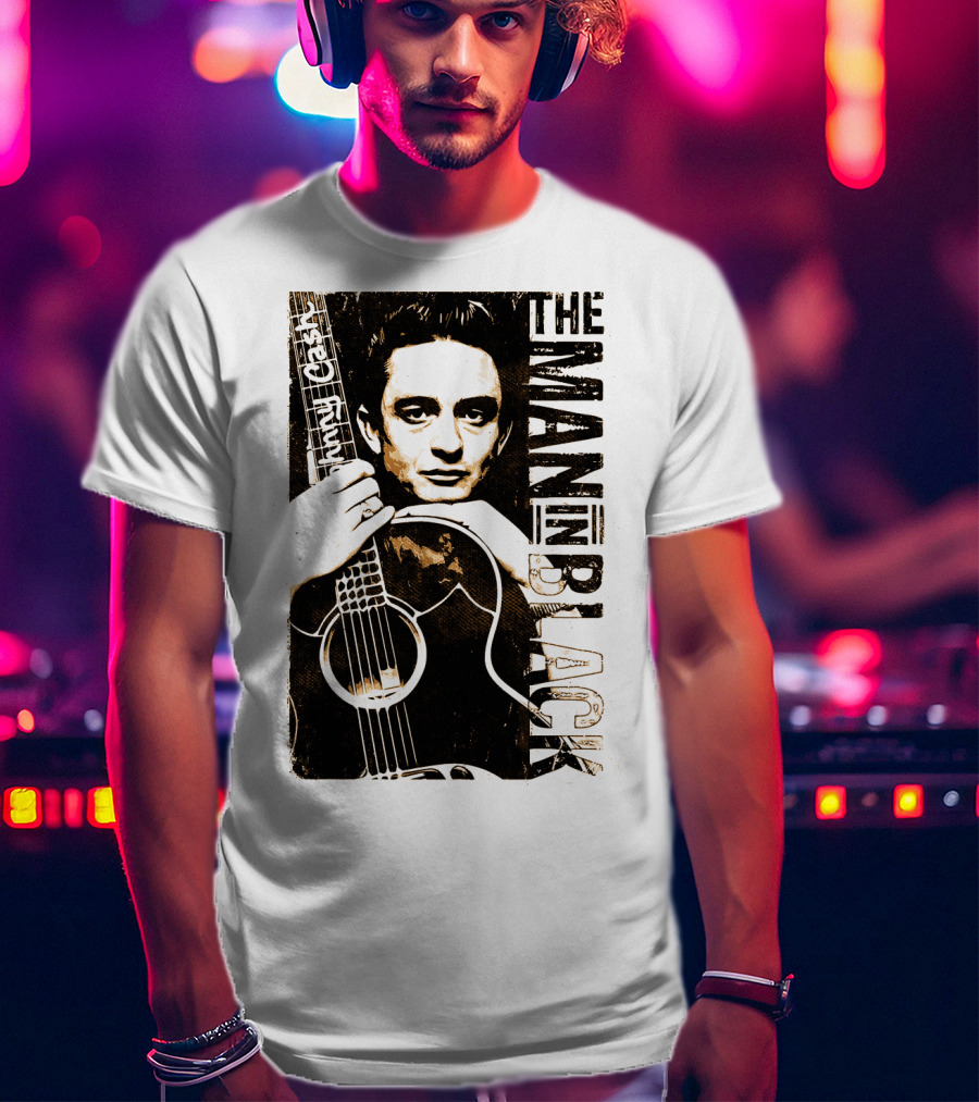 Johnny Cash The Man In Black T-Shirt