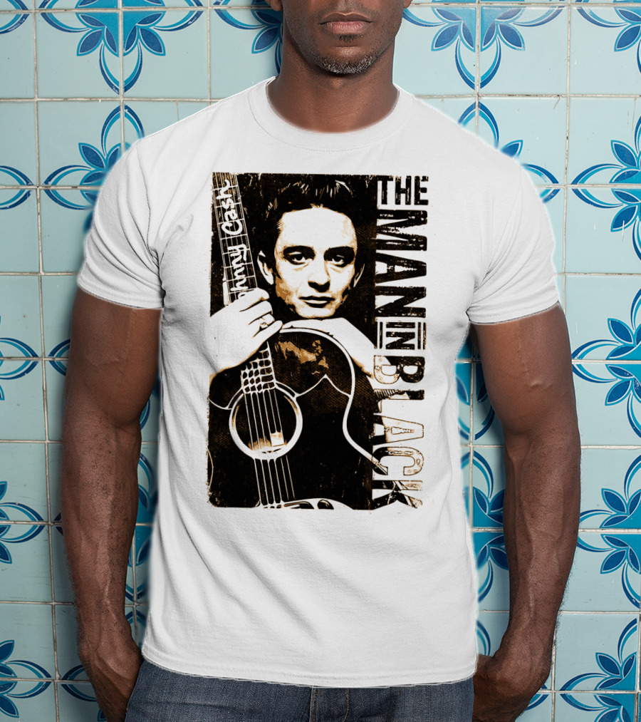 Johnny Cash The Man In Black T-Shirt