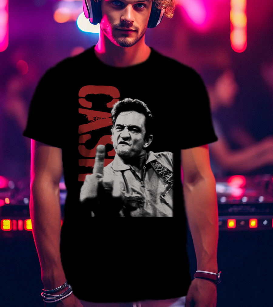 Johnny Cash Iconic Image Jnc T-Shirt