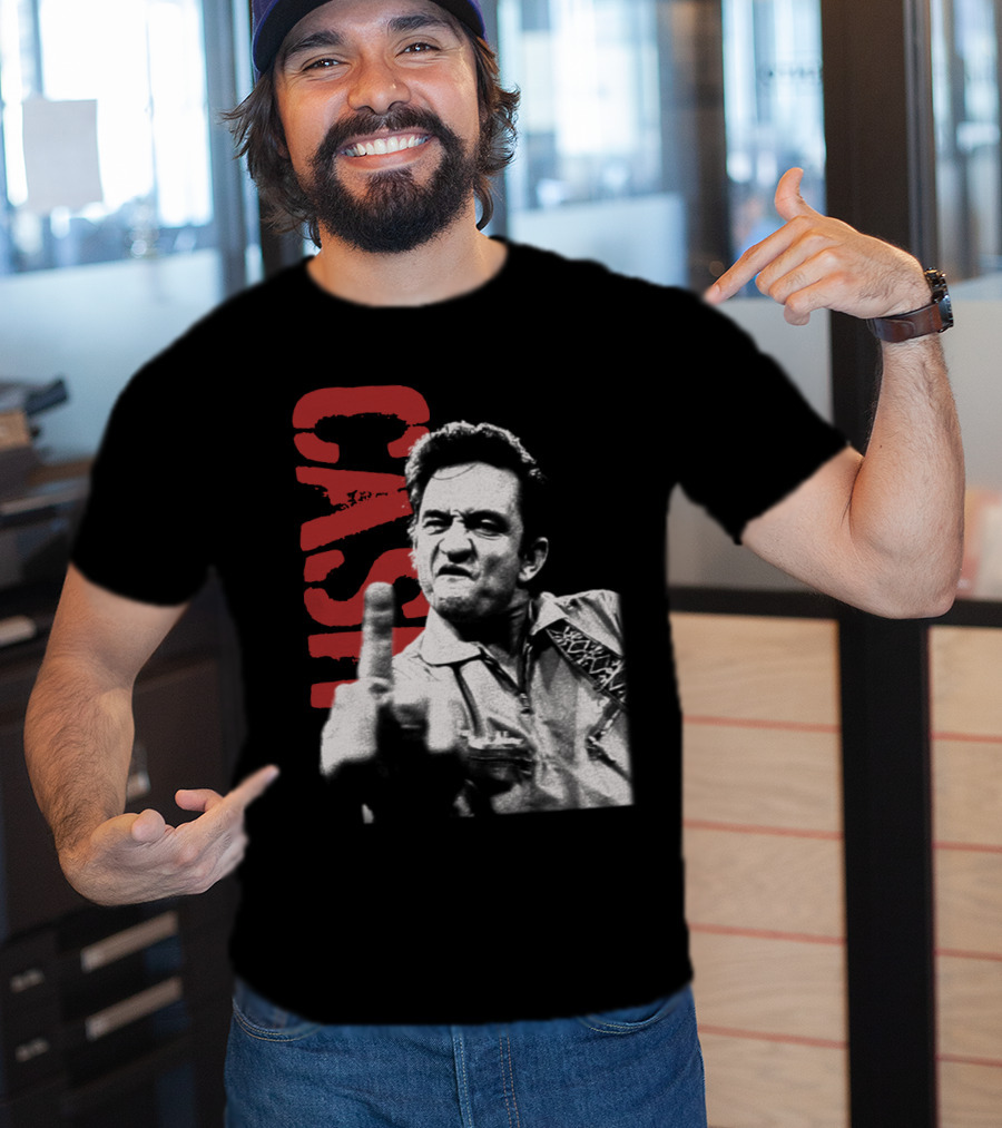 Johnny Cash Iconic Image Jnc T-Shirt