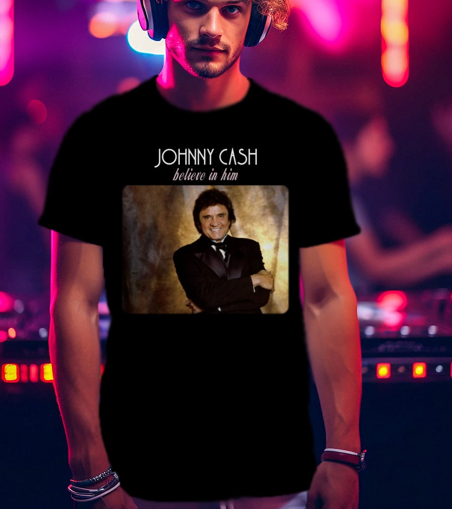 Johnny Cash Believe In Him T-Shirt