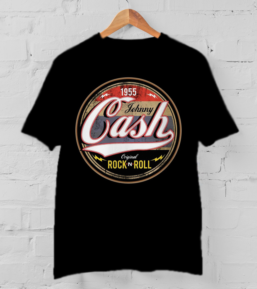 Johnny Cash 1955 Original Rock N Roll T-Shirt
