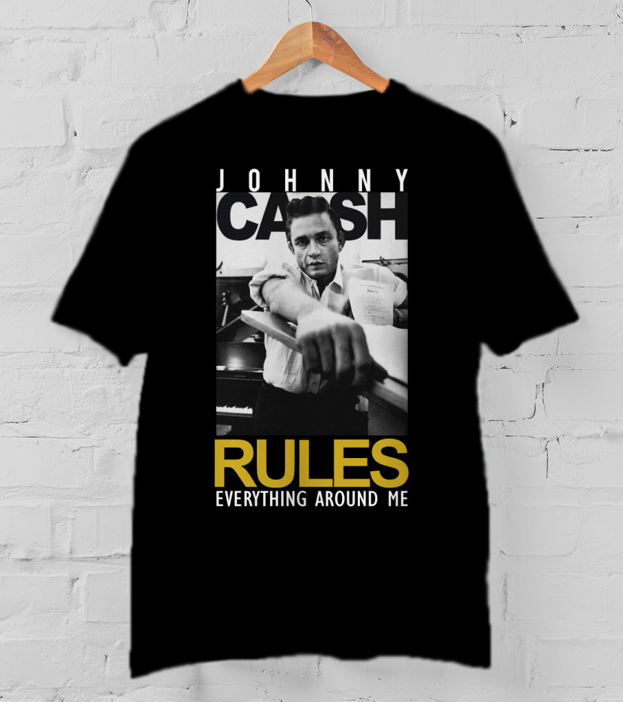 Johnny Cash Rules Everything Around Me T-Shirt