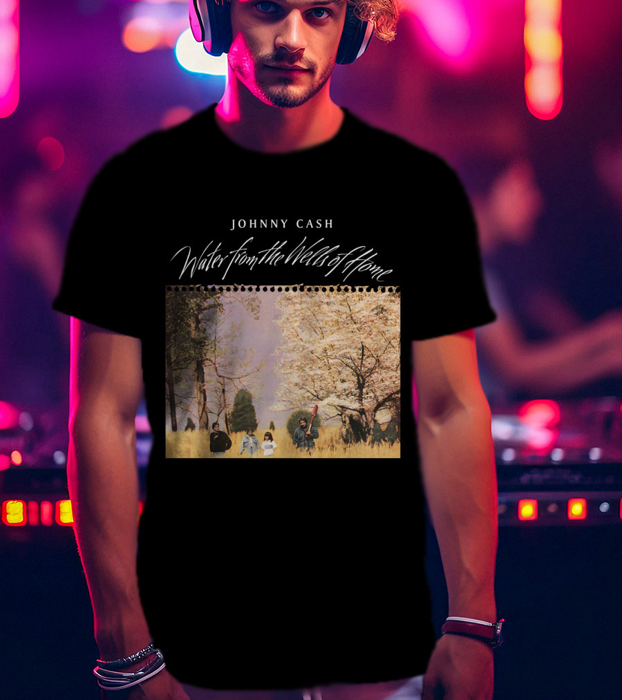 Johnny Cash Water From The Wells Of Home T-Shirt