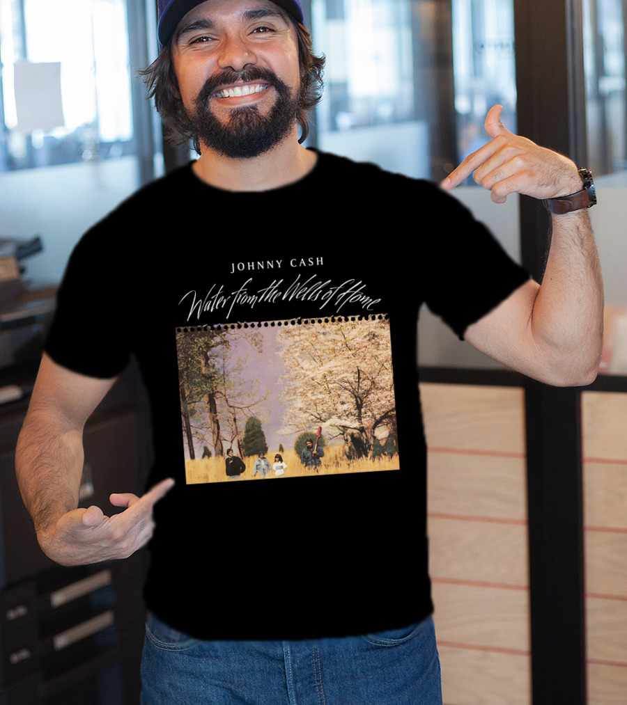 Johnny Cash Water From The Wells Of Home T-Shirt