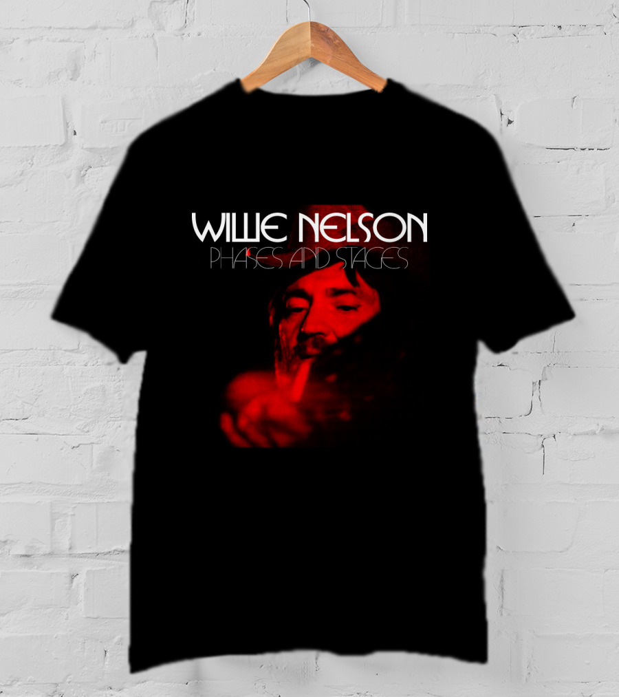 Willie Nelson Phases And Stages T-Shirt