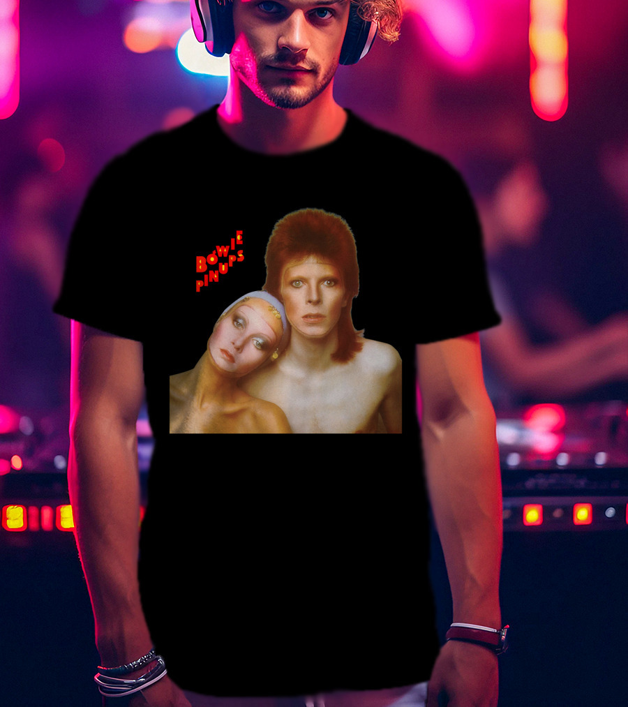 Bowie Pinups 24 Classic Album Cover T-Shirt