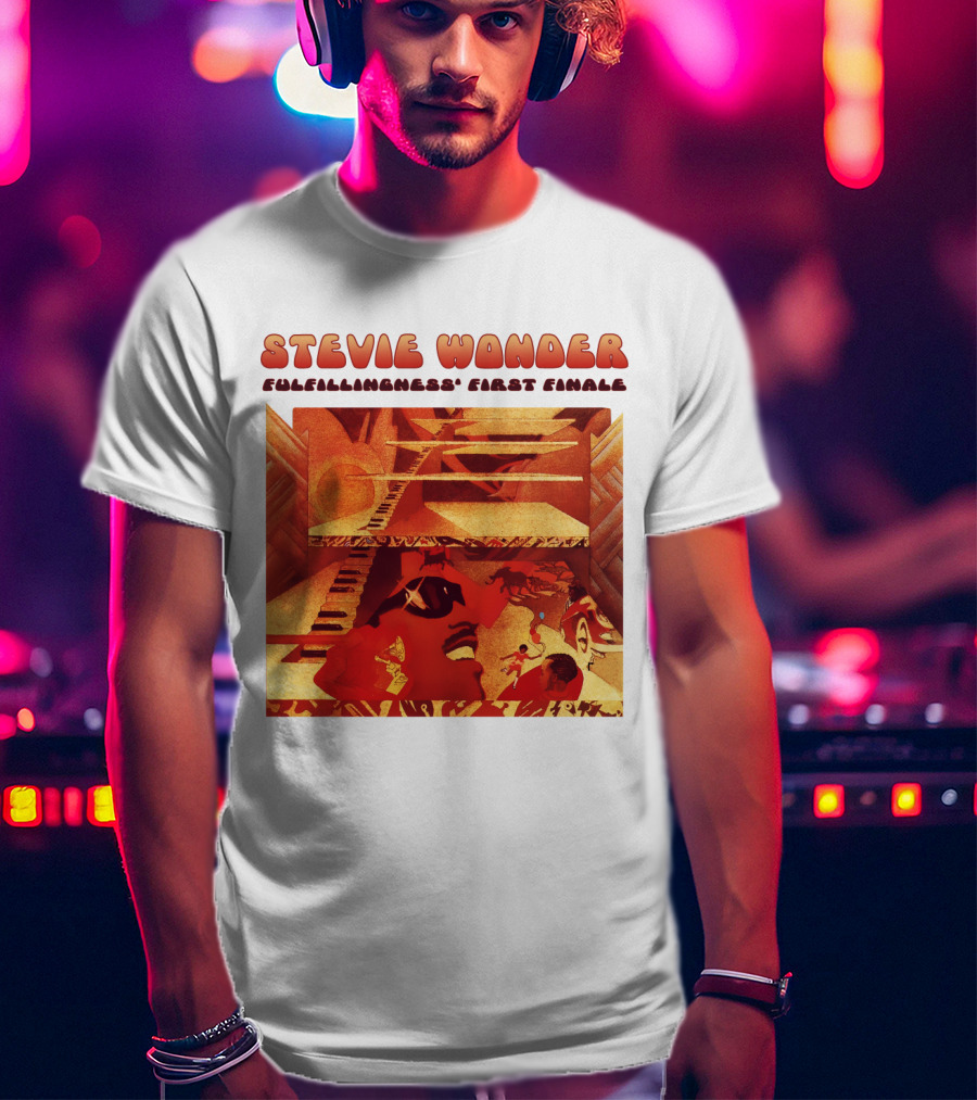 Stevie Wonder Fulfillingness' First Finale T-Shirt
