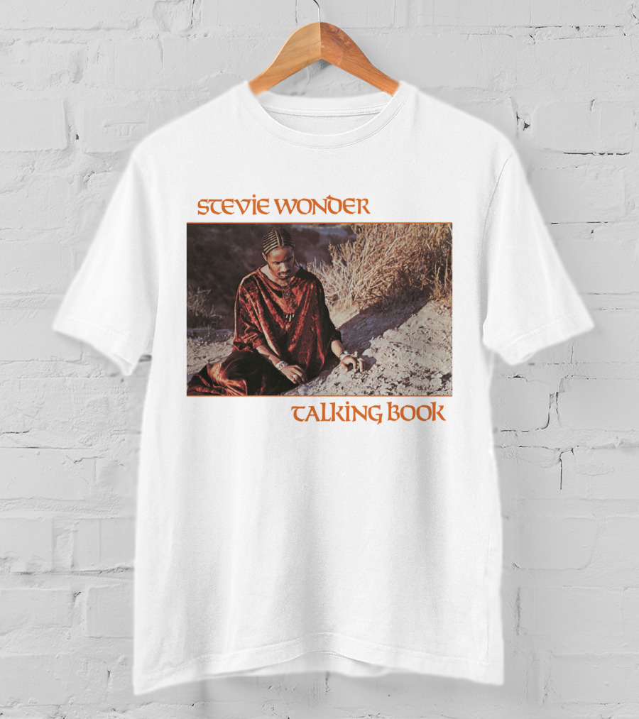 Stevie Wonder Talking Book Album Cover T-Shirt