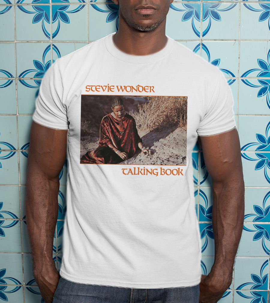Stevie Wonder Talking Book Album Cover T-Shirt