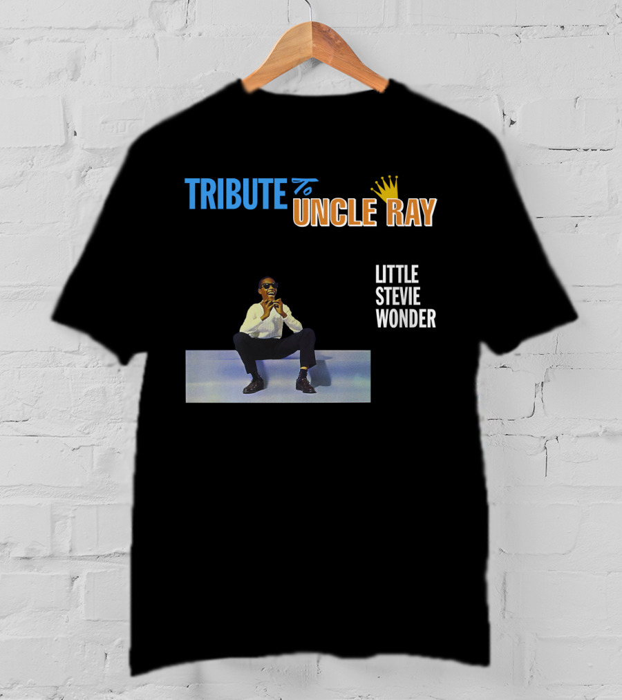 Tribute To Uncle Ray Little Stevie Wonder T-Shirt