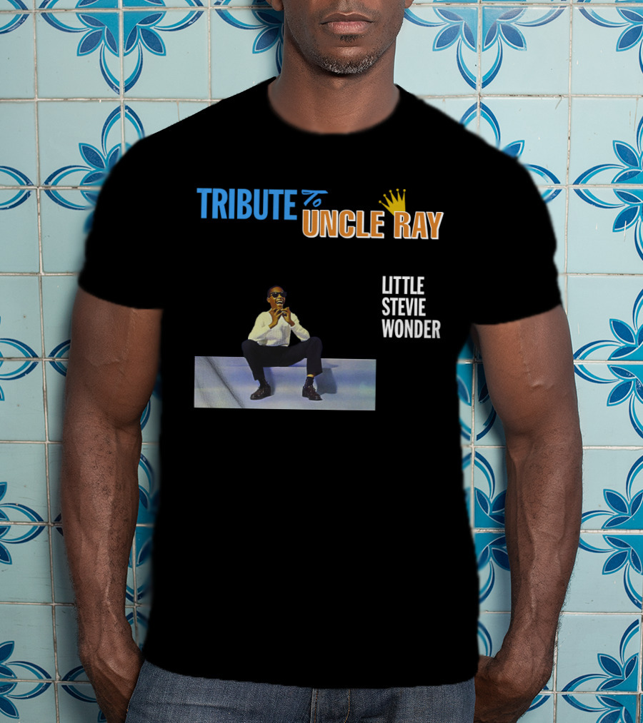 Tribute To Uncle Ray Little Stevie Wonder T-Shirt