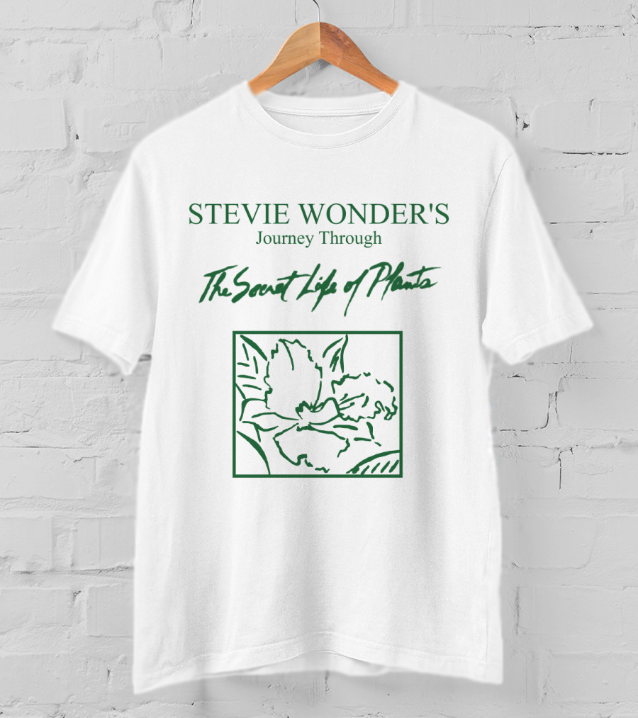 Stevie Wonder's Journey Through The Secret Life Of Plants T-Shirt