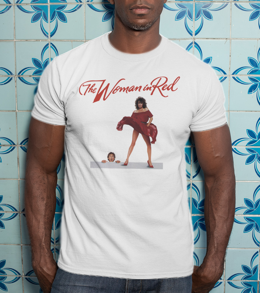 The Woman In Red Movie Poster T-Shirt