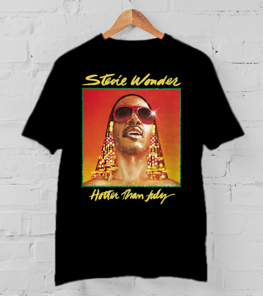 Stevie Wonder Hotter Than July T-Shirt