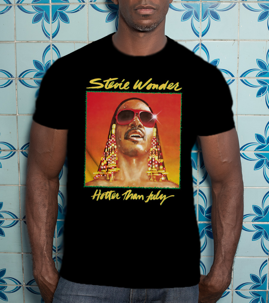 Stevie Wonder Hotter Than July T-Shirt