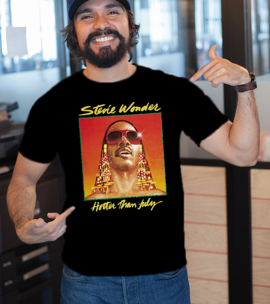 Stevie Wonder Hotter Than July T-Shirt