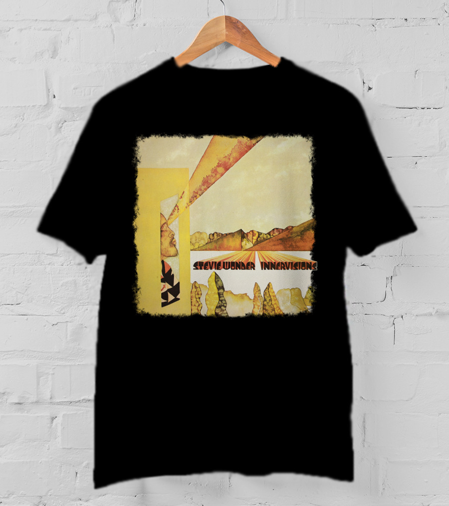 Stevie Wonder Innervisions Album Art Cover T-Shirt