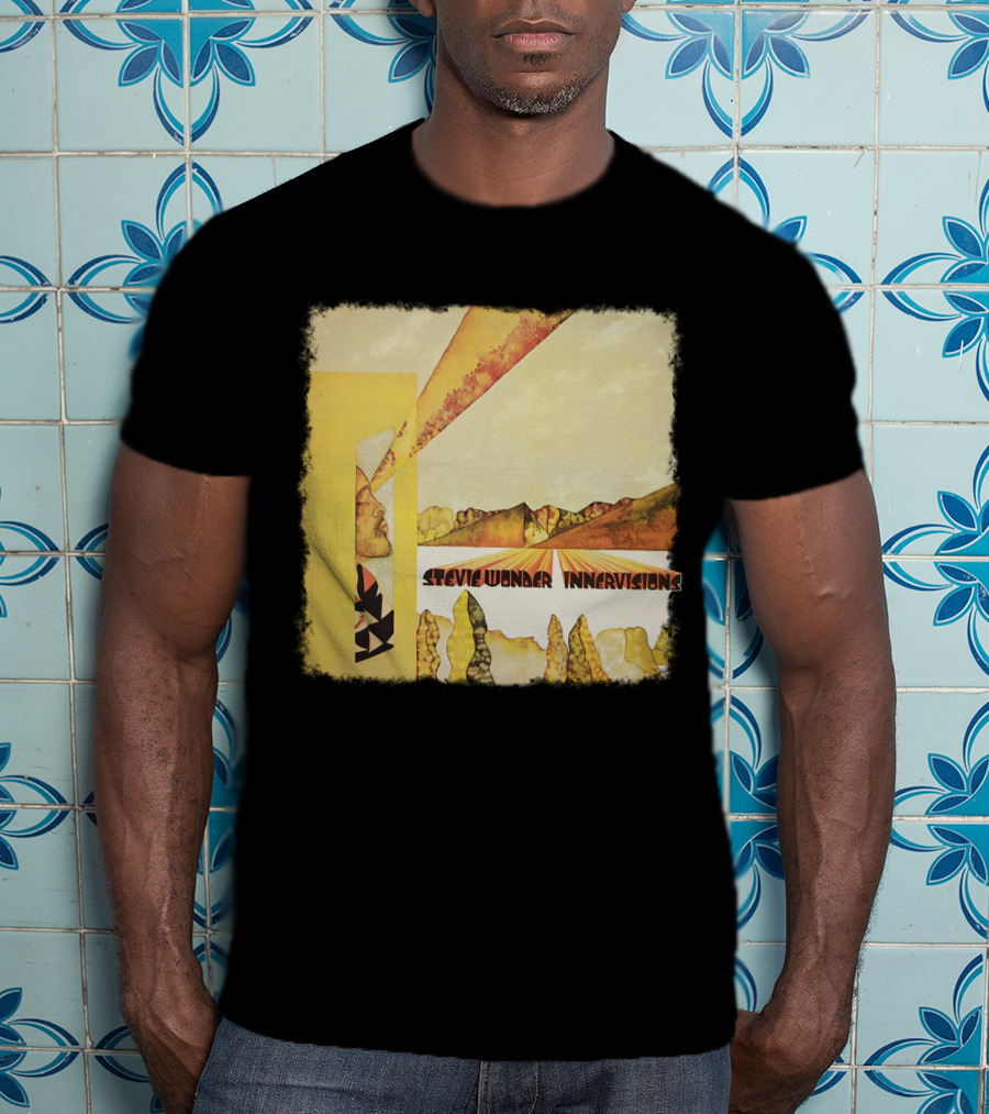 Stevie Wonder Innervisions Album Art Cover T-Shirt
