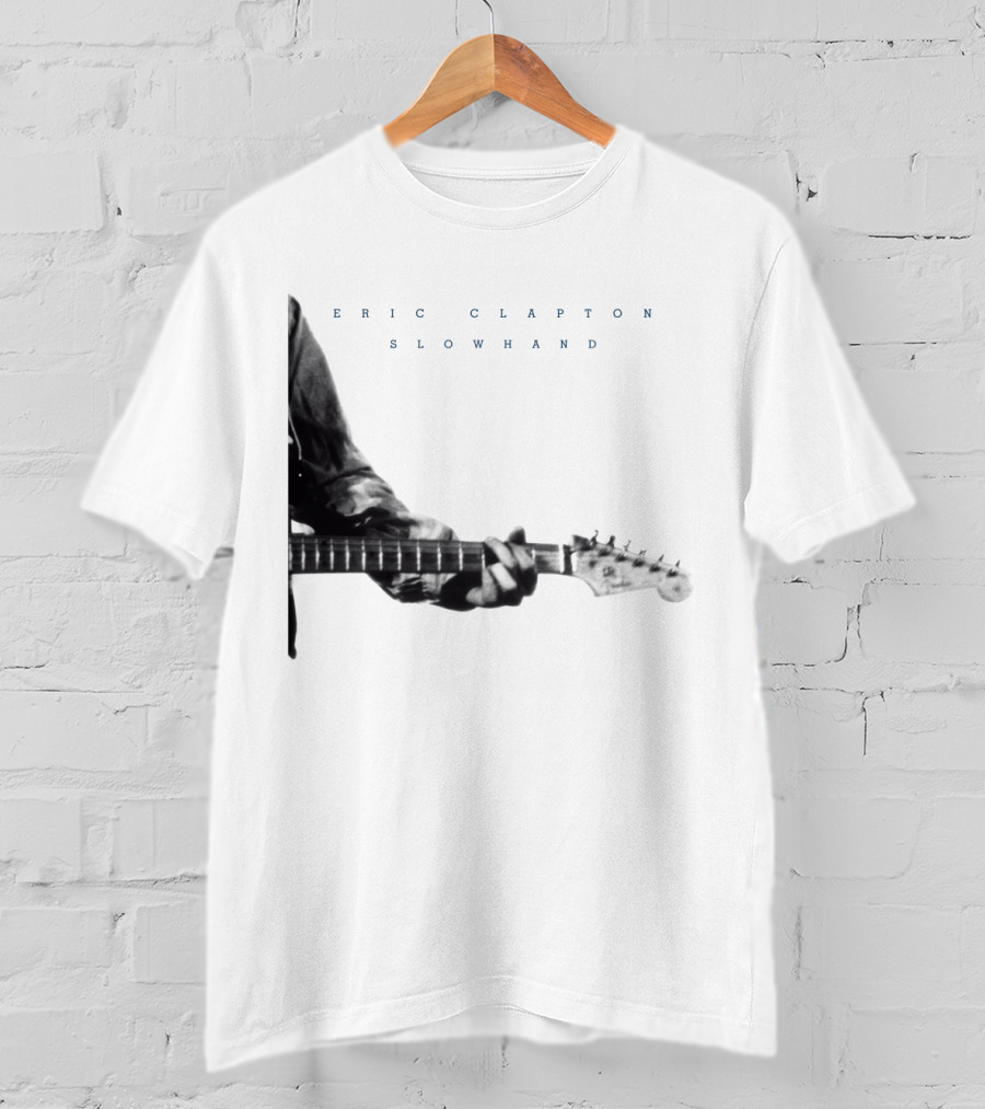 Eric Clapton Slowhand Album Cover Guitarist T-Shirt