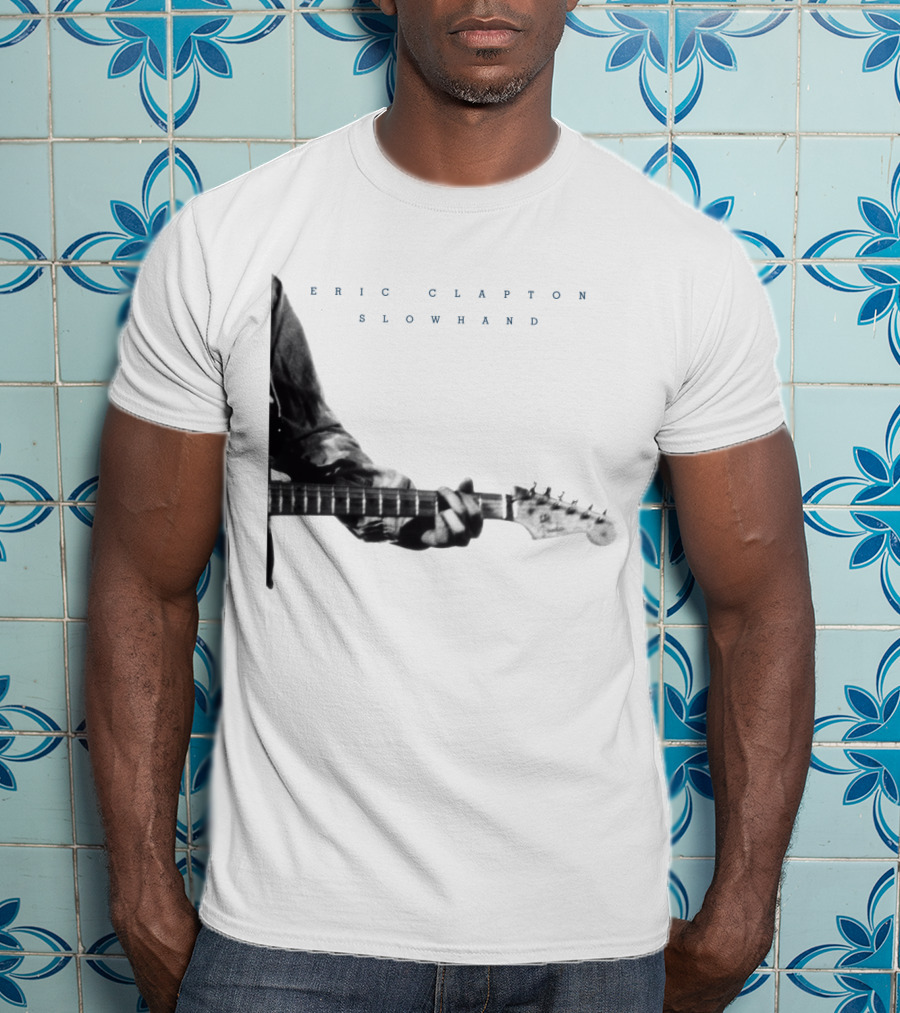 Eric Clapton Slowhand Album Cover Guitarist T-Shirt