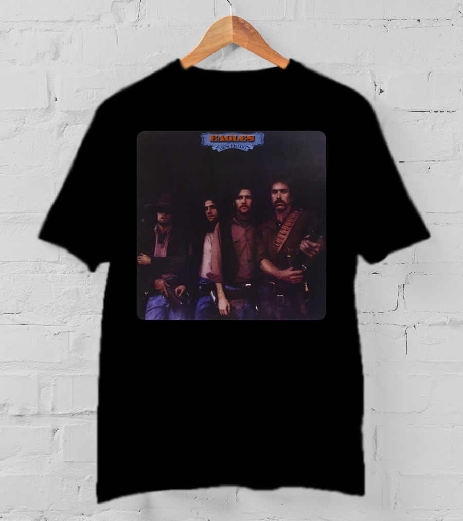 Eagles Desperado Album Cover Retro Band Photo T-Shirt