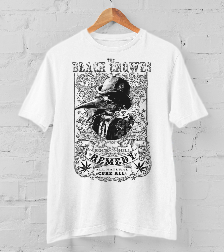 The Black Crowes Remedy All Natural Cure All Rock-N-Roll T-Shirt