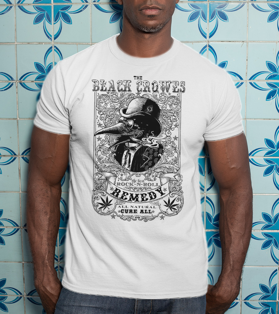 The Black Crowes Remedy All Natural Cure All Rock-N-Roll T-Shirt