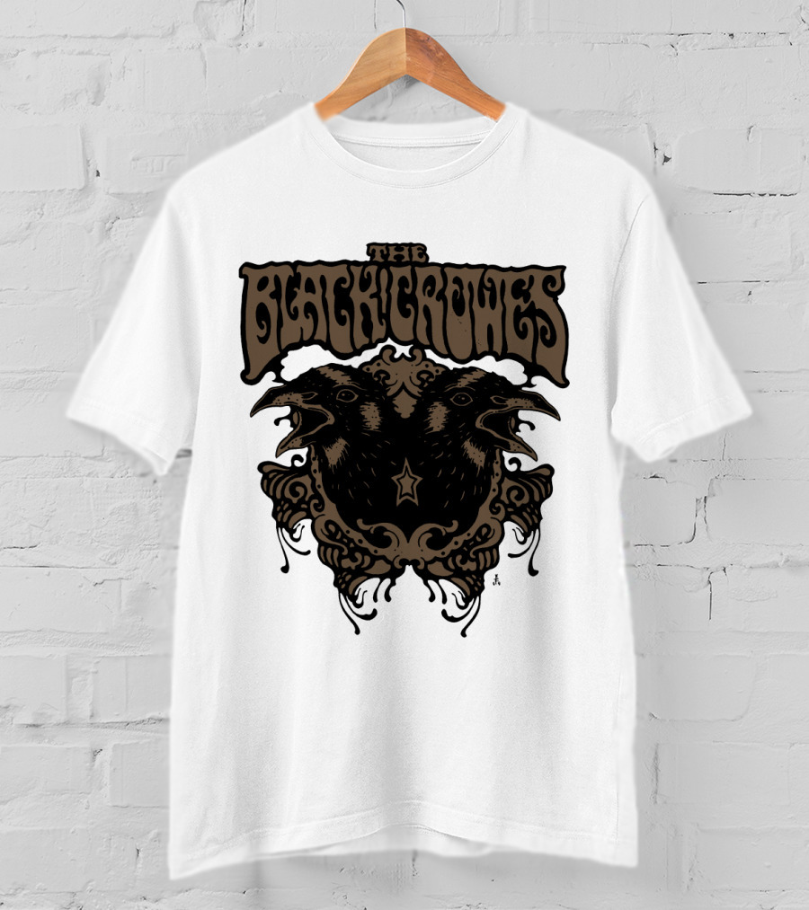 The Black Crowes Two Crows Ornate T-Shirt