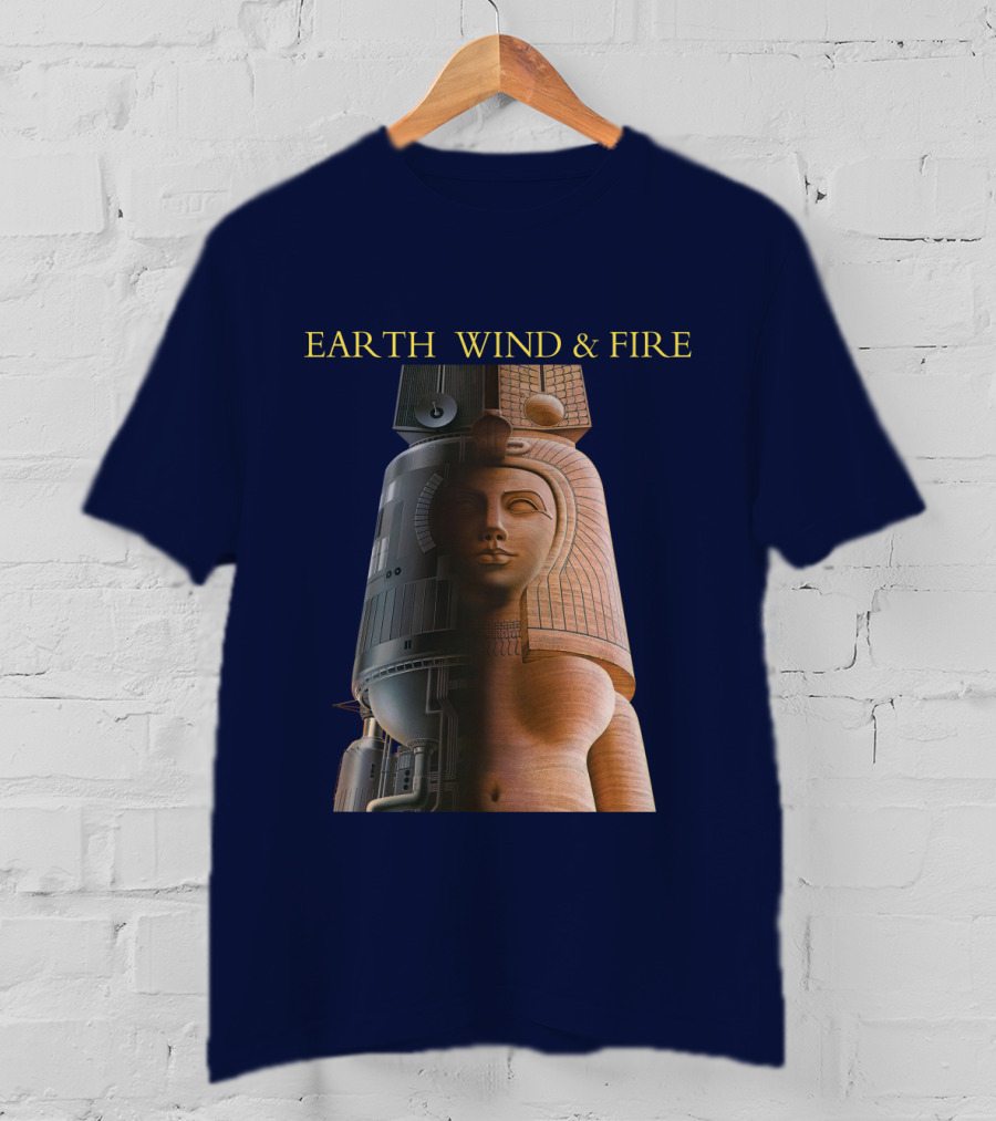 Earth Wind & Fire Iconic Futuristic Egyptian Pharaoh T-Shirt