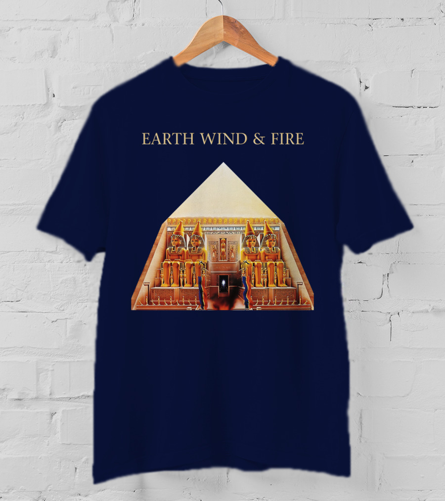 Earth Wind & Fire Pyramid Egyptian Theme T-Shirt