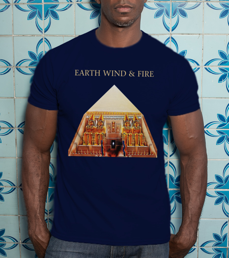 Earth Wind & Fire Pyramid Egyptian Theme T-Shirt