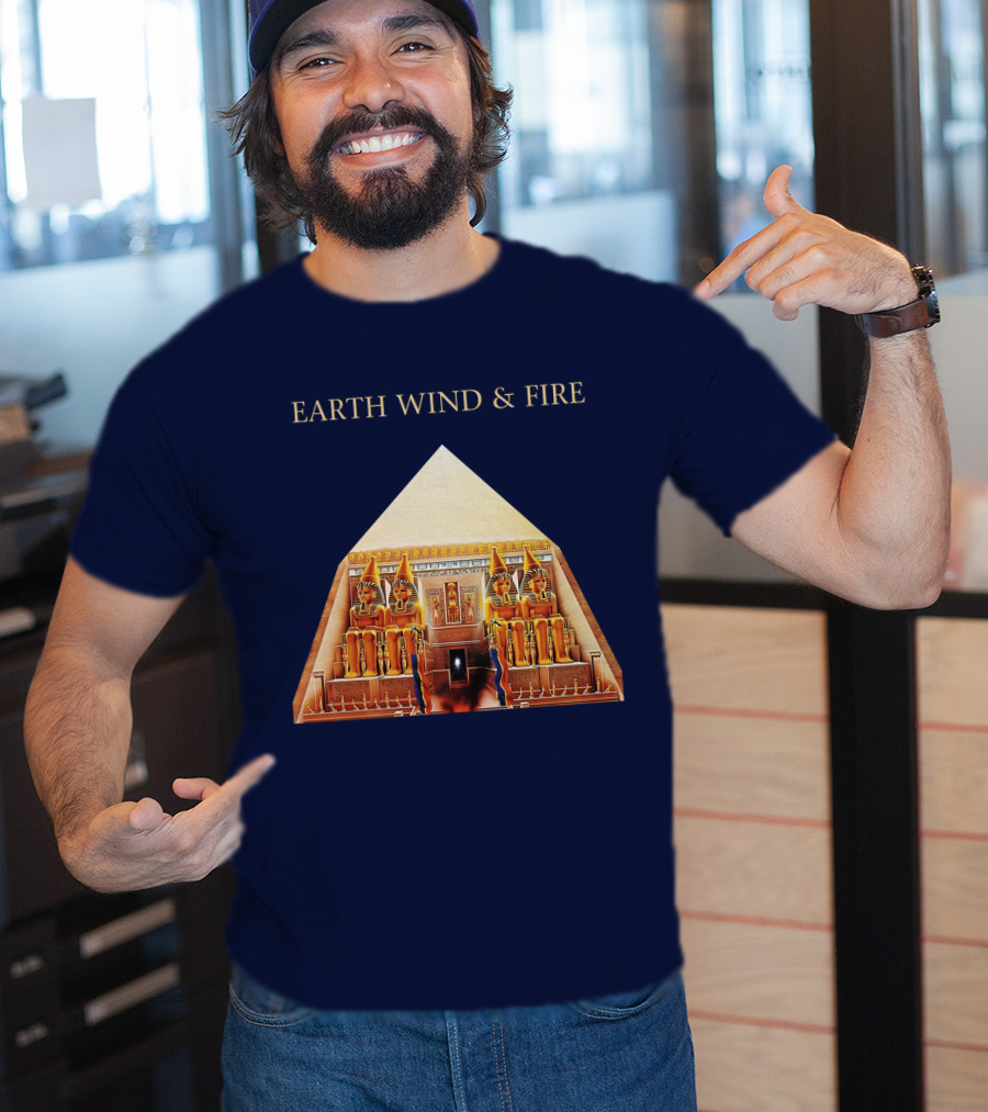Earth Wind & Fire Pyramid Egyptian Theme T-Shirt