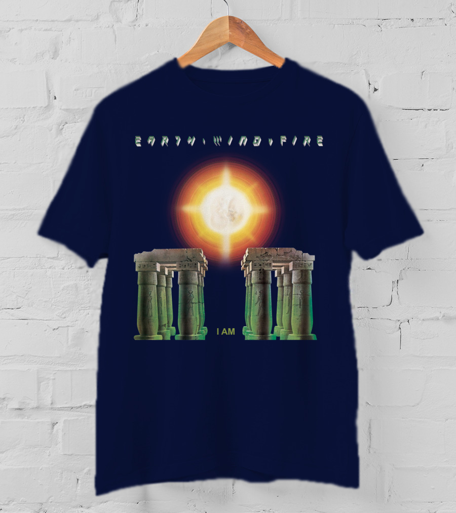Earth Wind Fire I Am Sun Stonehenge Concept T-Shirt