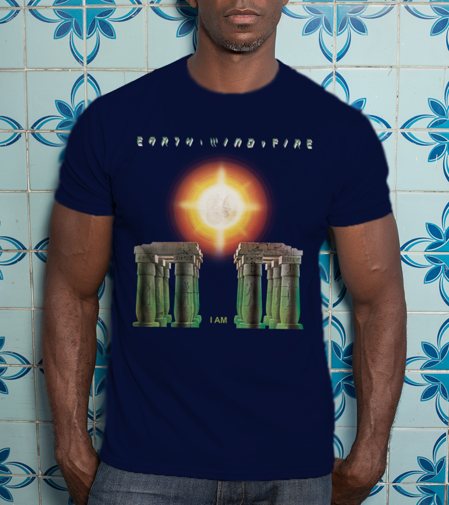 Earth Wind Fire I Am Sun Stonehenge Concept T-Shirt