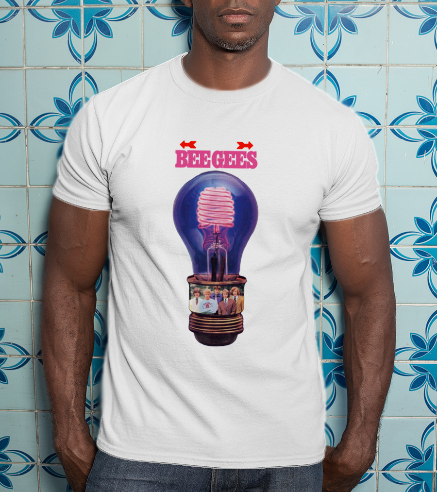 Bee Gees Electric Light Album Cover T-Shirt