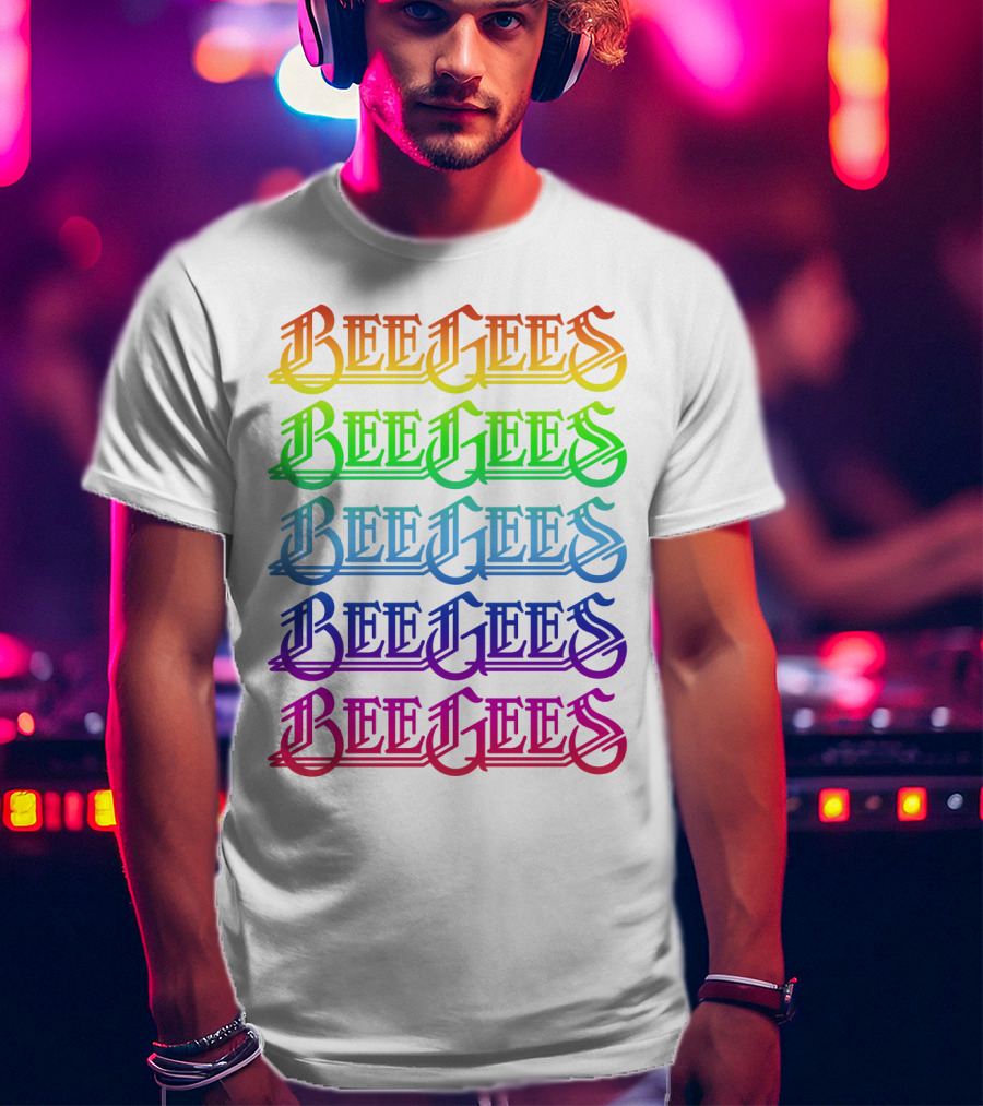 Bee Gees Rainbow T-Shirt