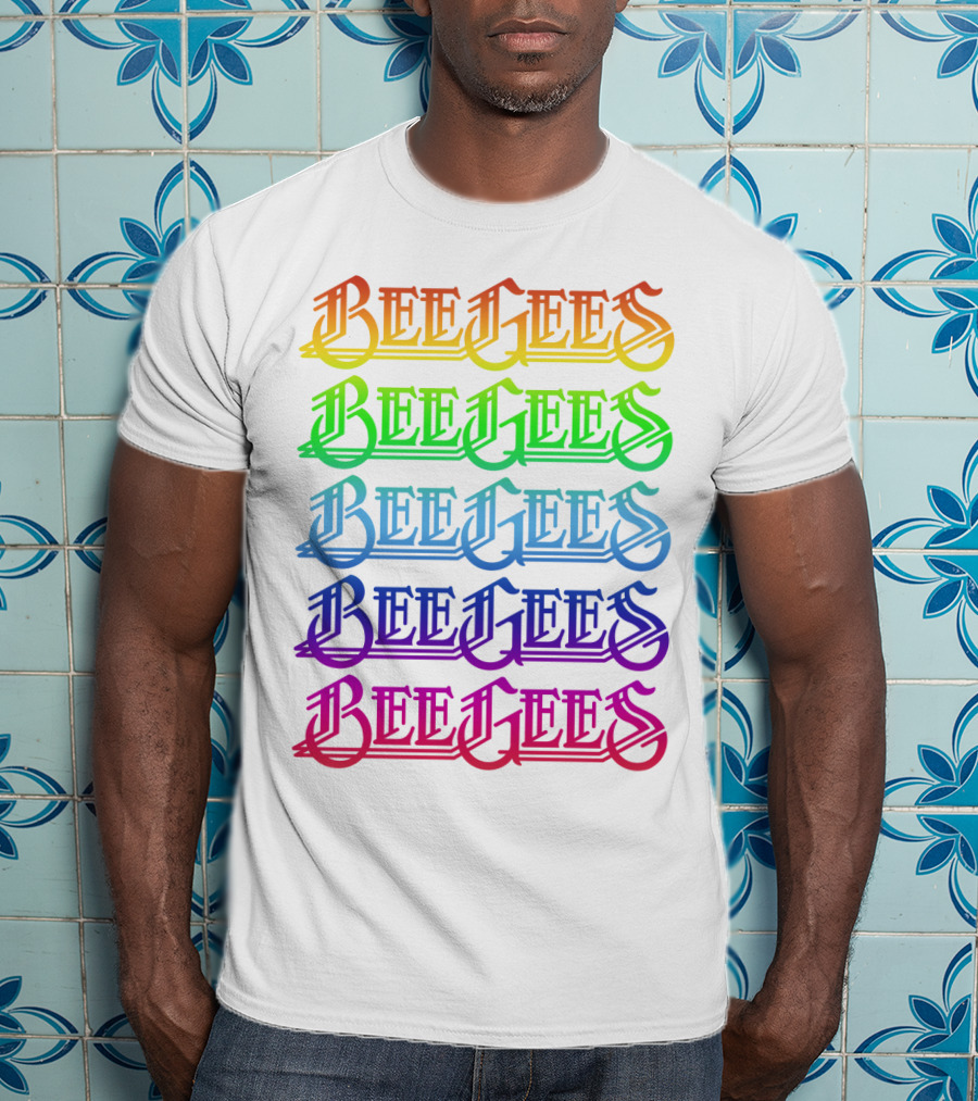 Bee Gees Rainbow T-Shirt