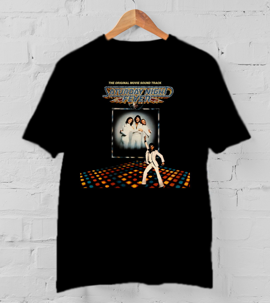 Saturday Night Fever Original Movie Soundtrack Bg T-Shirt