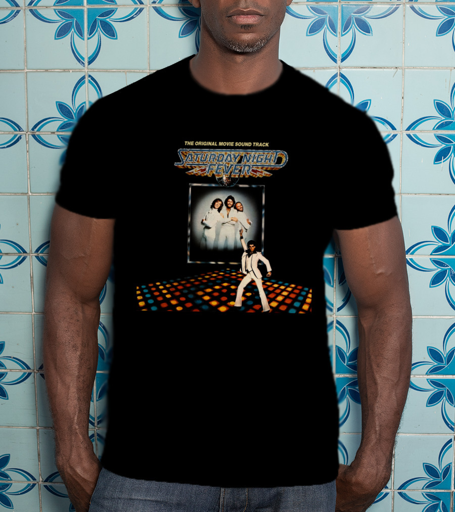 Saturday Night Fever Original Movie Soundtrack Bg T-Shirt