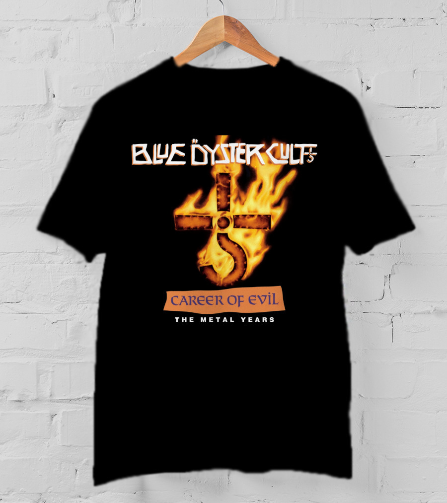 Blue Öyster Cult Career Of Evil The Metal Years T-Shirt