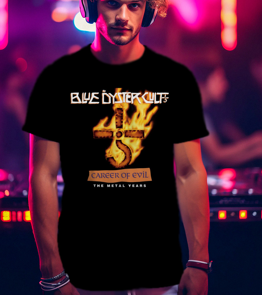Blue Öyster Cult Career Of Evil The Metal Years T-Shirt