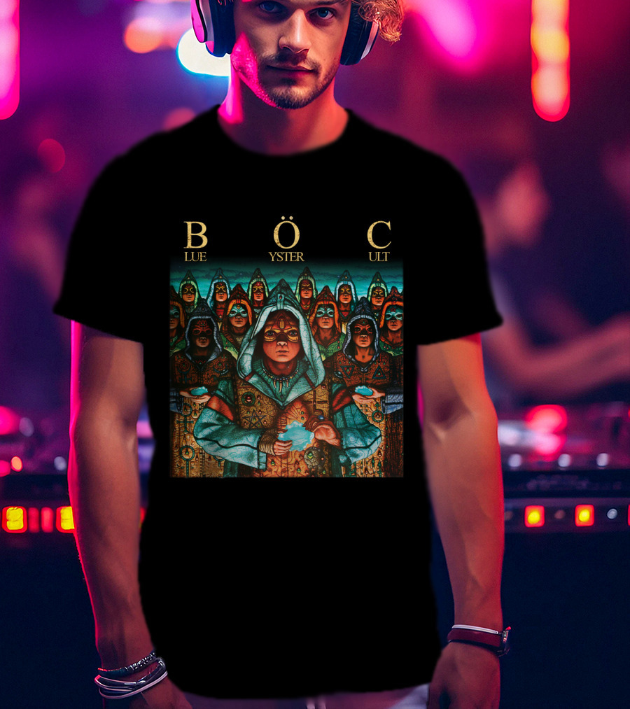 Blue Öyster Cult Group Artwork T-Shirt