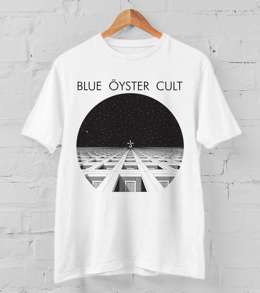 Blue Öyster Cult Imaginos Symbol Starry Night T-Shirt