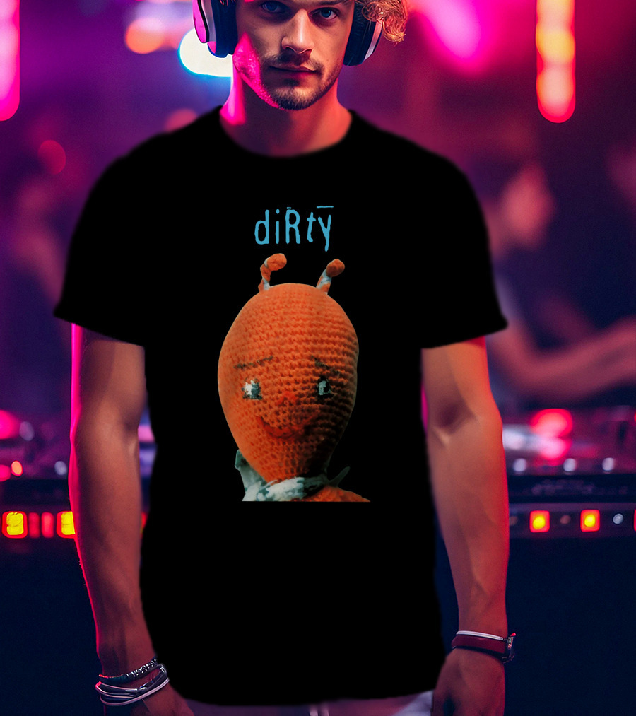 Dirty Sny 9 Crocheted Character T-Shirt