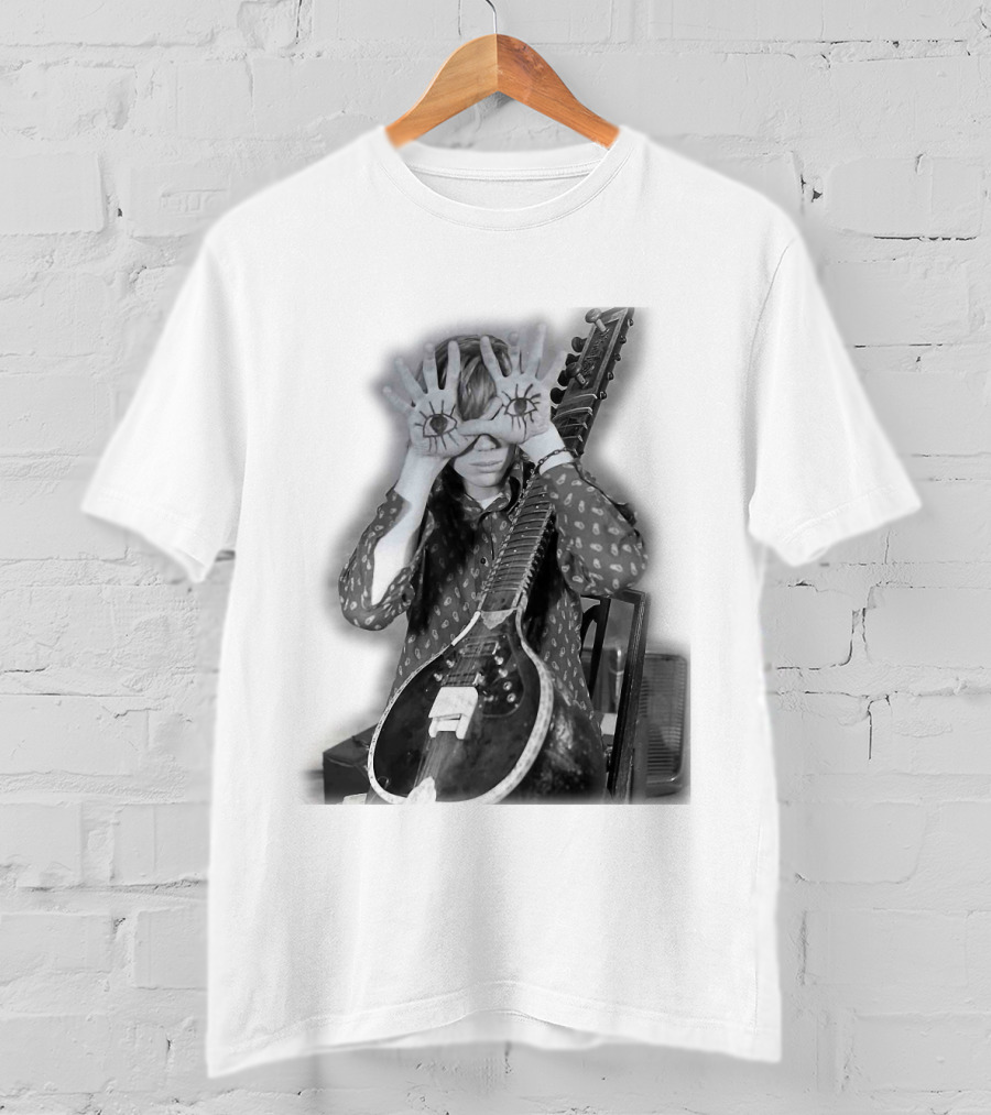 Psychedelic Eyes With Sitar Vibes T-Shirt