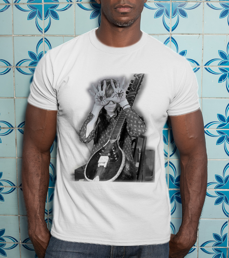 Psychedelic Eyes With Sitar Vibes T-Shirt