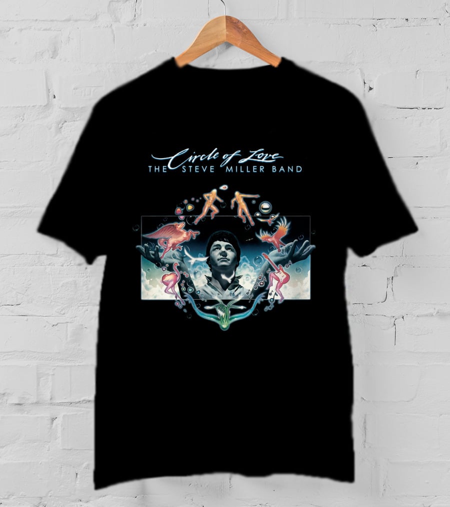 Circle Of Love The Steve Miller Band Album Cover Artwork T-Shirt